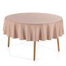 toalha de mesa blanka rose redonda