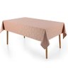 toalha de mesa blanka rose retangular