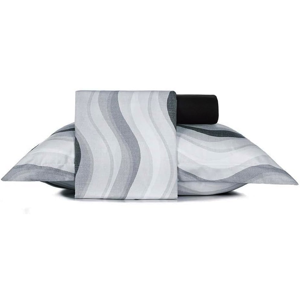 jogo de cama toque acetinado rossio